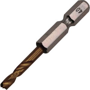 イチネンMTM ミツトモ 26846 六角軸 ショートドリル 2本組 4.0mm イチネンMTM