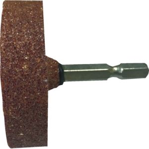 イチネンMTM ミツトモ 27804 六角軸 軸付砥石 金属用 WA 平型 φ50×13mm イチネンMTM