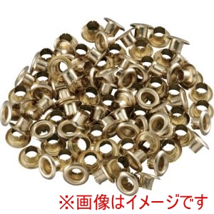 イチネンアクセス ファミリーツール イチネンアクセス 51426 ハトメ 5mm #300 真鍮メッキ