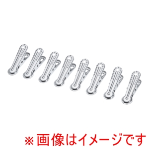 早川工業 早川工業 アルミ クリップ 8個付