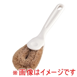 早川工業 早川工業 白 パームたわし ハンディ 柄付