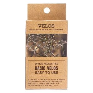 ベロス VELOS ベロス カーペット画鋲 透明 20本 DF-100C