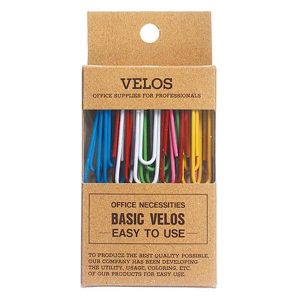 ベロス ベロス ジャンボカラーゼムクリップ カラーMIX GF-00N