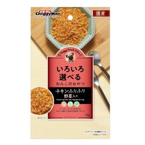 ドギーマンハヤシ DoggyMan ドギーマンハヤシ ドギースナックバリュー チキンふりふり 野菜入り 50g