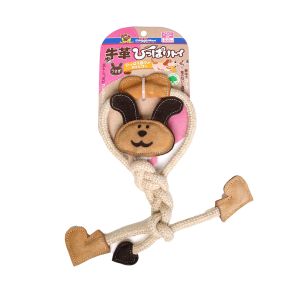 ドギーマンハヤシ DoggyMan ドギーマンハヤシ 牛革ひっぱりトイ うさぎ