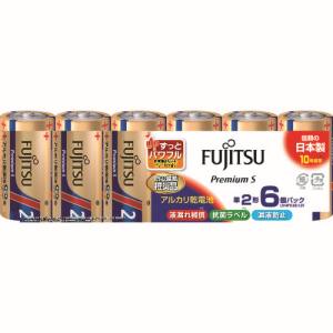 富士通 富士通 LR14PS 6S アルカリ乾電池単2 PremiumS 6本入