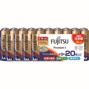 富士通 富士通 LR6PS 20S アルカリ乾電池単3 PremiumS 20本入