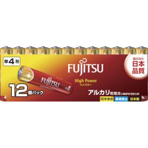 富士通 富士通 LR03FH 12S アルカリ単4 12個 HighPower