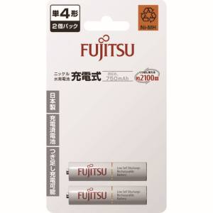 富士通 富士通 HR-4UTC 2B ニッケル水素充電池 単4 2本入