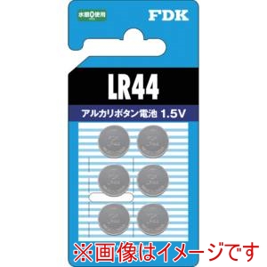 FDK FDK LR44 6B FD アルカリボタン電池 LR44 6個入