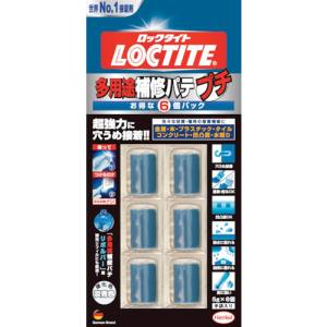 ヘンケルジャパン Henkel ロックタイト DEP-030 補修剤 多用途補修パテプチ6個パック