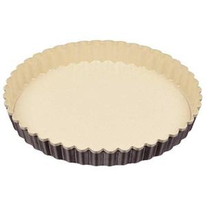 パール金属 パール金属 ラフィネ ふっ素 タルト型 18cm 底取式 D-6124