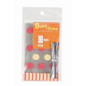 パール金属 パール金属 ベイクベイク お菓子袋 S ドット 16枚入 D-6429
