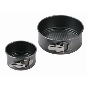 パール金属 パール金属 ベイクメイド シリコーン加工 デコレーションケーキ焼型 底取れ式 2点セット D-6585