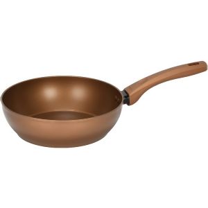 パール金属 パール金属 VISIONS GOLD Coating IH対応 ディープパン 24cm CP-8814