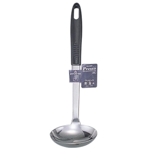 パール金属 パール金属 プレッソ ワンピースおたま 大 ブラック G3835