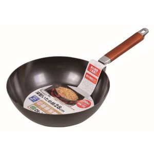 パール金属 パール金属 ブラゾン 200V対応 鉄製厚板深型いため鍋 28cm H-8153