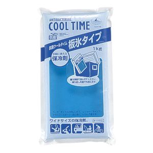 キャプテンスタッグ CAPTAIN STAG キャプテンスタッグ 抗菌 クールタイム 板氷タイプ 1kg M1496