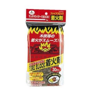 キャプテンスタッグ CAPTAIN STAG キャプテンスタッグ ファイアプロック 着火剤 30入 M6710