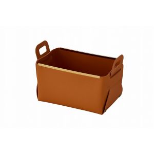 パール金属 パール金属 フェイクレザー CUBEケース S CAMEL N-7133