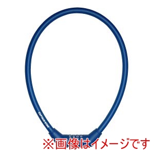 キャプテンスタッグ CAPTAIN STAG キャプテンスタッグ 4ダイヤル ワイヤーロック 60 直径12mm-71cm ネイビー Y-4276