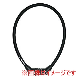 キャプテンスタッグ CAPTAIN STAG キャプテンスタッグ 4ダイヤル ワイヤーロック 60 直径12mm-71cm ブラック Y-4338