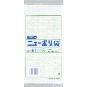 福助工業 FUKUSUKE 福助工業 448885 ニューポリ袋 025 No.6