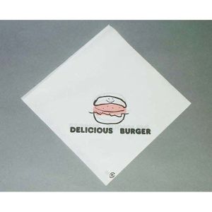福助工業 FUKUSUKE 福助工業 バーガー袋 デリシャスバーガー 100枚入 18