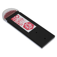 SK11 SK11 建築用シャープペン 替芯 24本 赤 2.0mm
