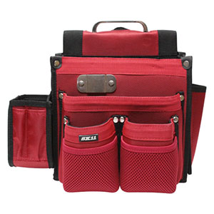 SK11 SK11 SC-11 匠 仮枠大工釘袋 レッド