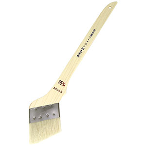 緑長 緑長 ナガエ 75MM 左官用ブーメラン刷毛