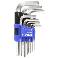 E-Value 六角棒レンチセット ミリ ELHW13NL