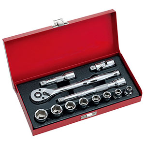 SK11 SK11 TS-312M 12PCS 3/8ソケットレンチセット