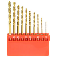 E-Value E-Value ETDT-10HEX チタン鉄工ドリルセット