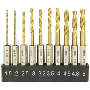 E-Value E-Value ESTDT-10HEX ショートチタン鉄工ドリルS