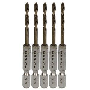 SK11 SK11 六角軸Coステンドリル 微短 3.5mm 5pcs