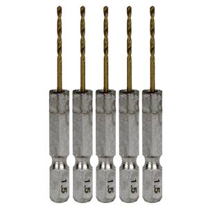 SK11 SK11 六角軸Tin鉄ドリル 普通 1.5mm 5pcs