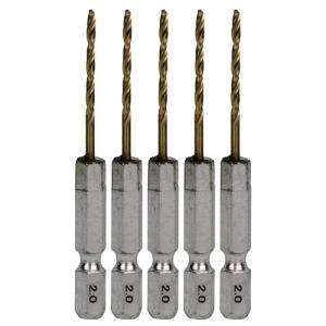 SK11 SK11 六角軸Tin鉄ドリル 普通 2.0mm 5pcs