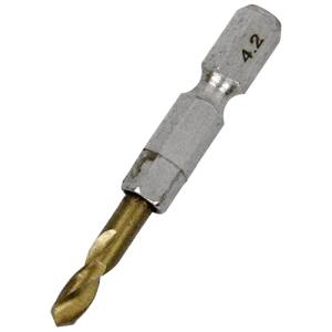 SK11 SK11 六角軸Tin鉄ドリル 極短 4.2MM