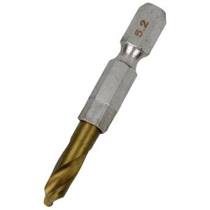 SK11 SK11 六角軸Tin鉄ドリル 極短 5.2MM
