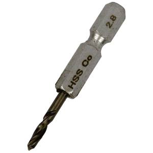 SK11 SK11 六角軸Coステンドリル 極短 2.8MM