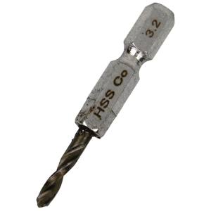 SK11 SK11 六角軸Coステンドリル 極短 3.2MM