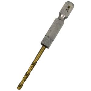 SK11 SK11 六角軸Tin鉄ドリル 微短 2.8mm