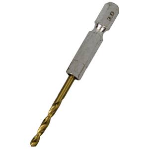 SK11 SK11 六角軸Tin鉄ドリル 微短 3.0mm