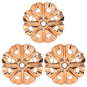 セフティー3 セフティー3 76mm 山型防虫銅鉢底 丸