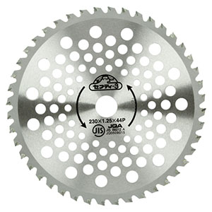 セフティー3 セフティー3 230mmX44P JIS オールマイティーチップソー