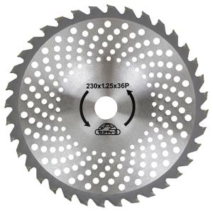 セフティー3 セフティー3 草刈りチップソー 接地刈り 230mmx36P