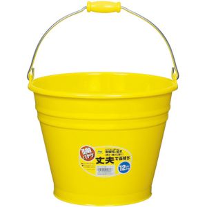 ヒマラヤ化学 ヒマラヤ化学 002628 カラーバケツ 6015 12型 イエロー 325パイ×247 メーカー直送 代引 北海道沖縄離島不可
