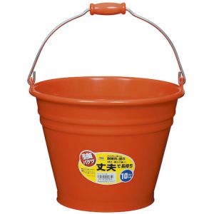 ヒマラヤ化学 ヒマラヤ化学 002659 カラーバケツ 6014 10型 レッド 312パイ×234