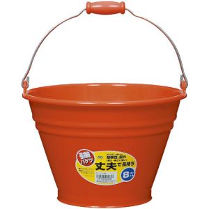 ヒマラヤ化学工業所 ヒマラヤ化学 カラーバケツ 8型 レッド 6013